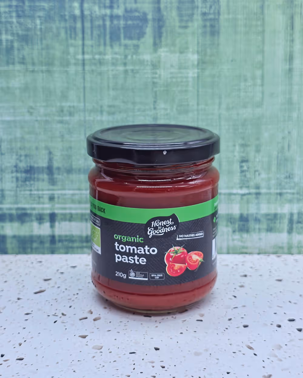  Honest to Goodness Organic Tomato Paste: ACO Certified organic. BPA free lid. 